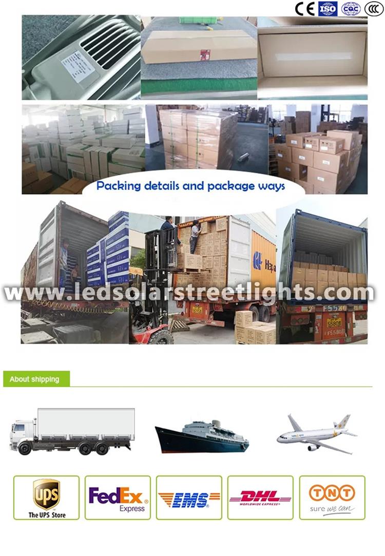 Deliver,Shipping and Serving of led roadway lighting